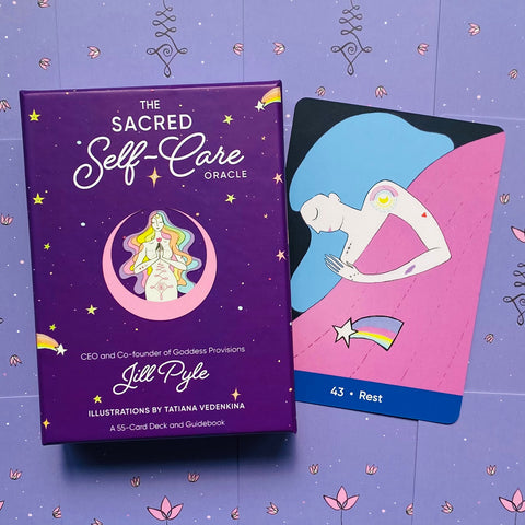 The Sacred Self-Care Oracle Cards Deck Goddess Provisions Wisdom