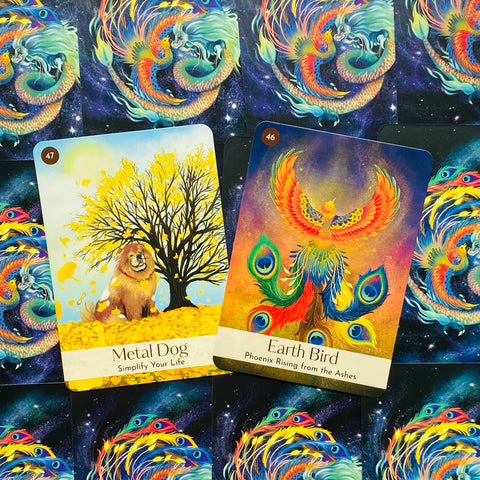 The Chinese Five Elements Oracle Cards Deck By Vicki Iskandar
