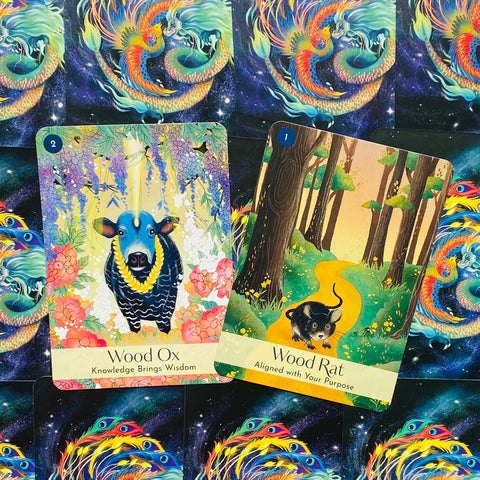 The Chinese Five Elements Oracle Cards Deck By Vicki Iskandar