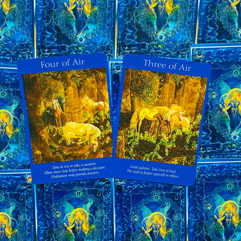 Angel Tarot Cards Deck And Guidebook By Radleigh Valentine