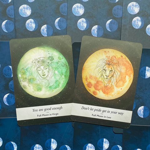 Moonology Oracle Cards Deck And Guidebook Y. Boland & Nyx Rowan