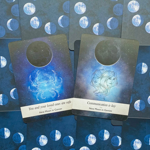 Moonology Oracle Cards Deck And Guidebook Y. Boland & Nyx Rowan