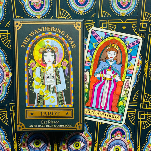 The Wandering Star Tarot Card Deck & Guidebook Cat Pierce Compass