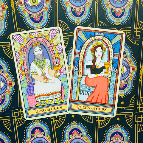 The Wandering Star Tarot Card Deck & Guidebook Cat Pierce Compass