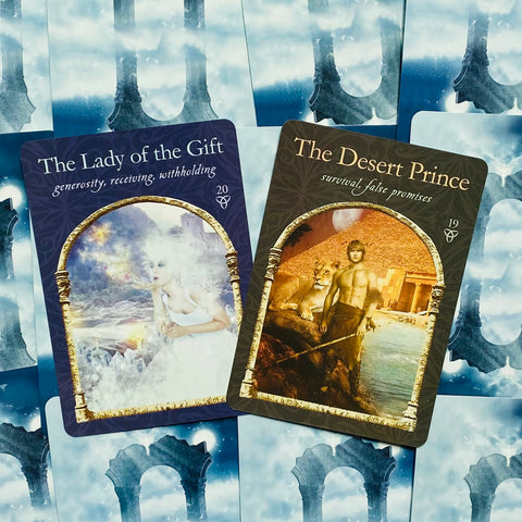 Wisdom Of The Hidden Realms Oracle Cards Deck And Guidebook Divine With Bag