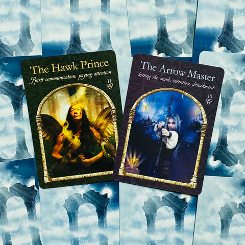 Wisdom Of The Hidden Realms Oracle Cards Deck And Guidebook Divine With Bag