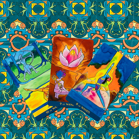 Yoga Tarot Cards Deck Filadoro & Farina Self-Knowledge Wisdom Lo Scarabeo