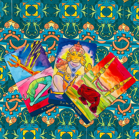 Yoga Tarot Cards Deck Filadoro & Farina Self-Knowledge Wisdom Lo Scarabeo