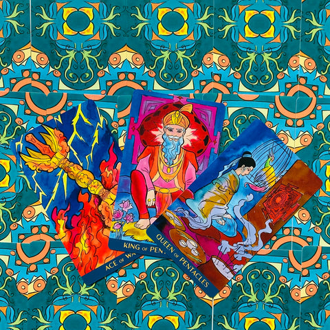 Yoga Tarot Cards Deck Filadoro & Farina Self-Knowledge Wisdom Lo Scarabeo