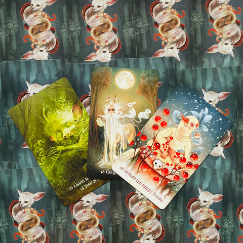 Wisdom Of The Wild Things Oracle Cards Deck & Guidebook Evaboneva
