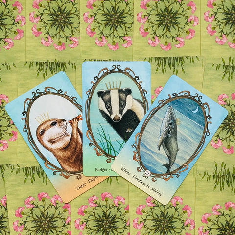 Wing, Hoof and Paw An Animal Companion Oracle Cards Deck With Bag