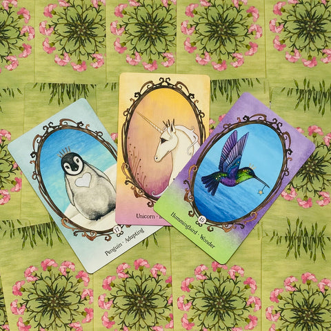 Wing, Hoof and Paw An Animal Companion Oracle Cards Deck With Bag