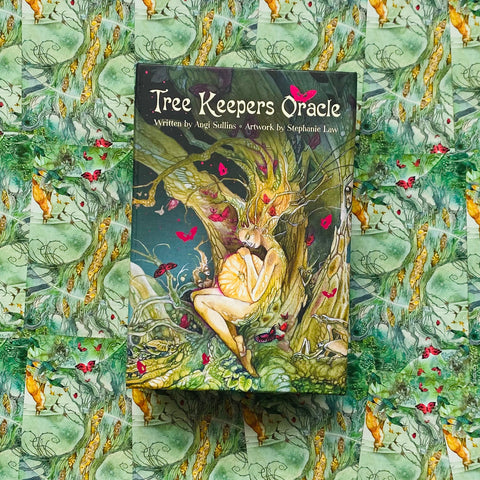Tree Keepers Oracle Crads Deck Gilt-Edged Cards Art US Games Systems