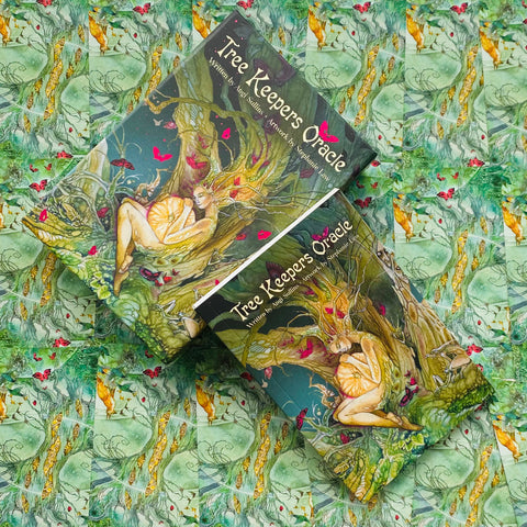 Tree Keepers Oracle Crads Deck Gilt-Edged Cards Art US Games Systems