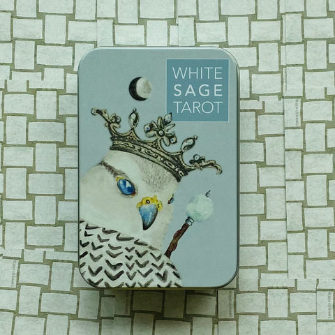 White Sage Tarot Cards Deck By Theresa Hutch US Games Systems