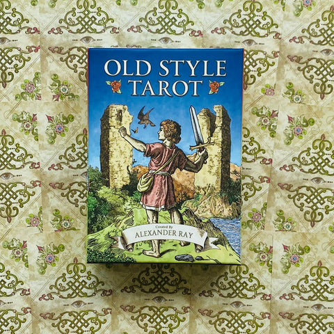 Old Style Tarot Cards Deck & Booklet By Alexander Ray US Games Systems