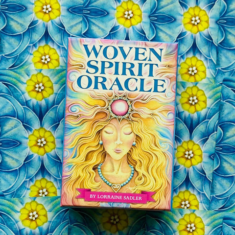 Woven Spirit Oracle Cards Deck L. Sadler Universal Energy US Games Systems