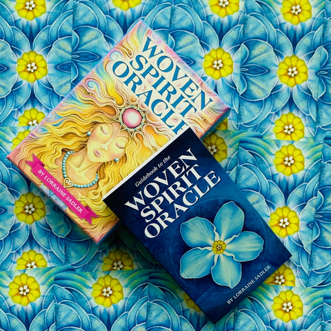 Woven Spirit Oracle Cards Deck L. Sadler Universal Energy US Games Systems