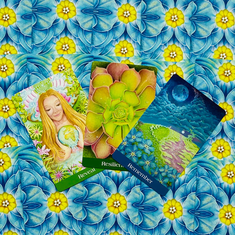 Woven Spirit Oracle Cards Deck L. Sadler Universal Energy US Games Systems