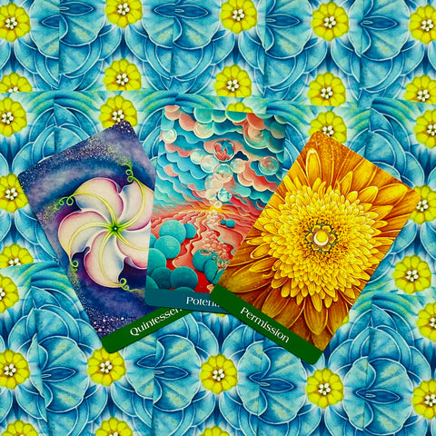 Woven Spirit Oracle Cards Deck L. Sadler Universal Energy US Games Systems