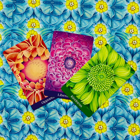 Woven Spirit Oracle Cards Deck L. Sadler Universal Energy US Games Systems