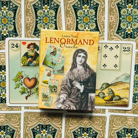 Lenormand Oracle Cards Deck Esoteric Telling Laura Tuan Lo Scarabeo