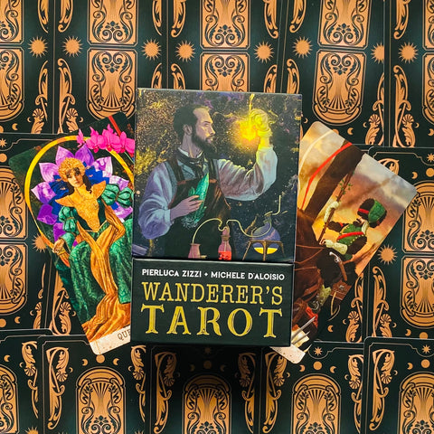 Wanderer'S Tarot Cards With Guidebook Mind Possibilities Mysticism Lo Scarabeo