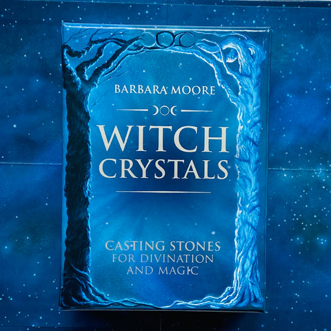 Witch Crystals Casting Stones For Divination And Magic Kit Lo Scarabeo Moore