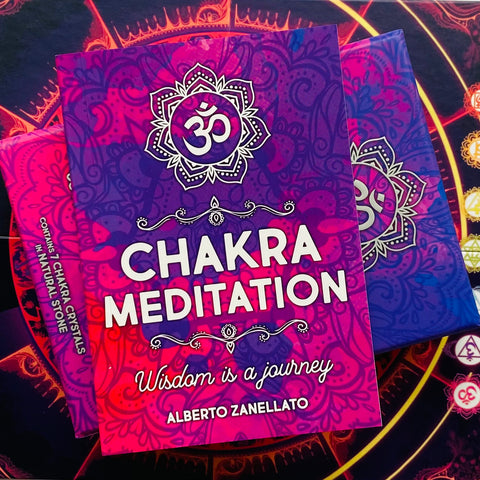 Chakra Meditation 7 Crystals And Mandala Board Telling Lo Scarabeo