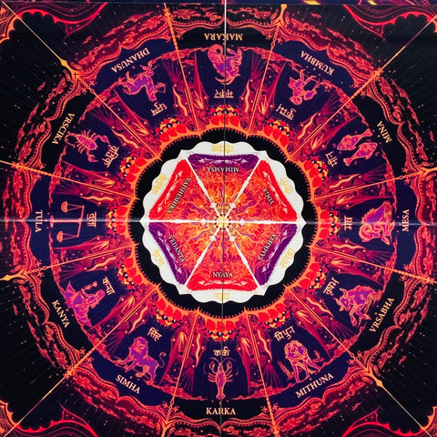 Chakra Meditation 7 Crystals And Mandala Board Telling Lo Scarabeo