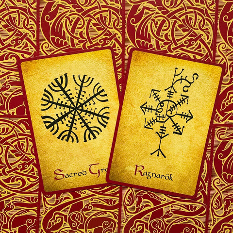 Norse Magic Cards Deck Oracle Jennie Appel Dirk Grosser Agm Urania