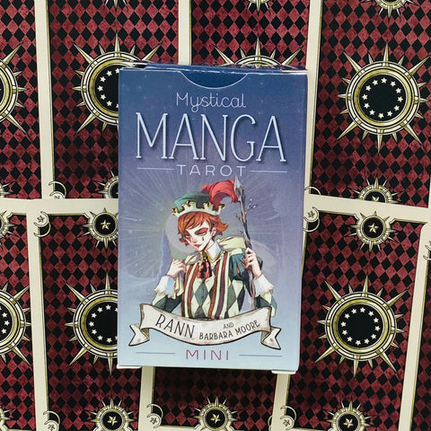 Mystical Manga Tarot Mini Cards Deck Llewellyn By Barbara Moore Miniature