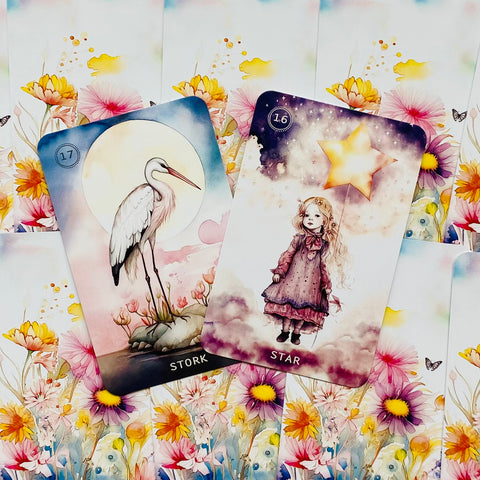 Sweet Blossom Lenormand Cards Deck Irene Captijn Divination Agm Urania