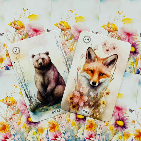 Sweet Blossom Lenormand Cards Deck Irene Captijn Divination Agm Urania