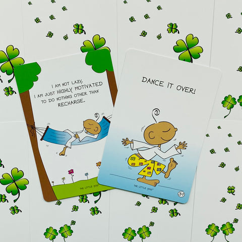 The Little Yogi Happy Notes Impulse Inspirational Cards Deck Agm Urania