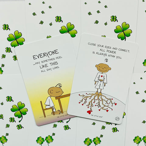 The Little Yogi Happy Notes Impulse Inspirational Cards Deck Agm Urania