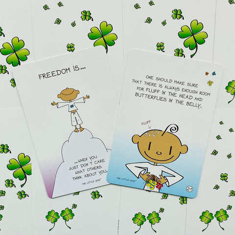 The Little Yogi Happy Notes Impulse Inspirational Cards Deck Agm Urania