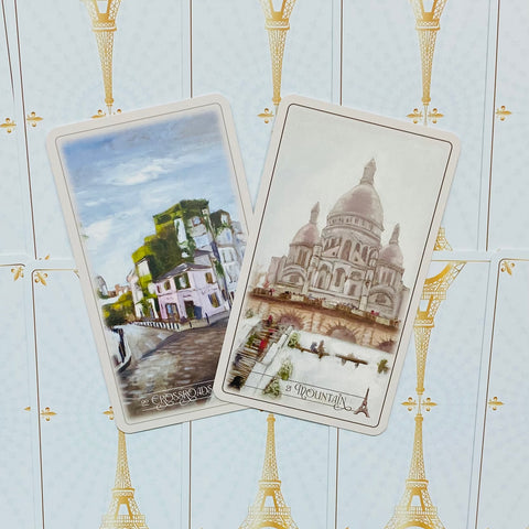Lenormand De Paris Cards Deck Clarissa Shanahan Agm Urania With Bag