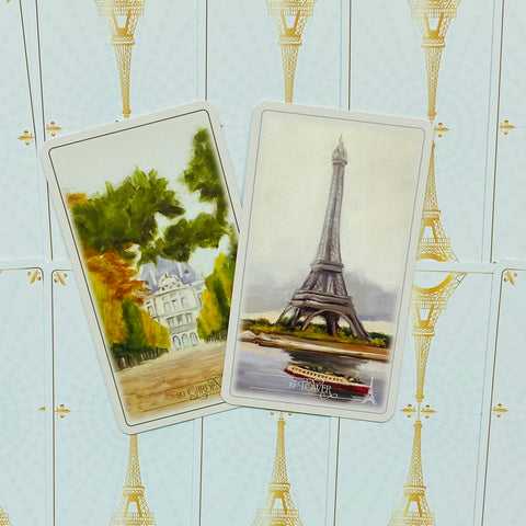Lenormand De Paris Cards Deck Clarissa Shanahan Agm Urania With Bag