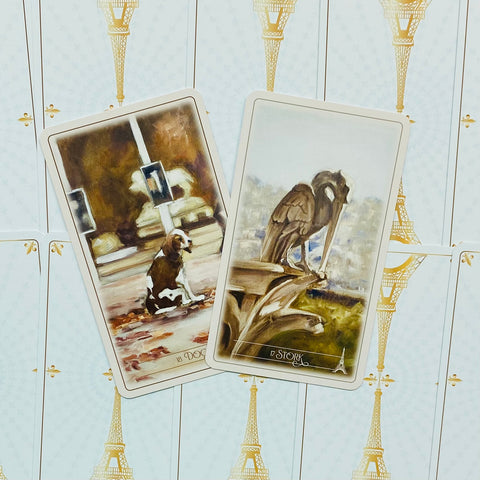 Lenormand De Paris Cards Deck Clarissa Shanahan Agm Urania With Bag