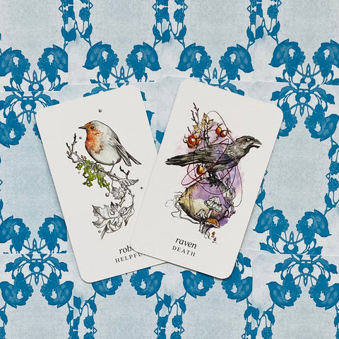 Winterseer Animal Oracle Cards Deck With Guidebook Llewellyn Siolo Thompson Color Cards