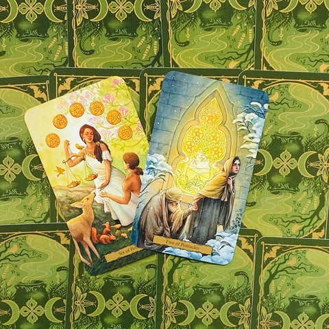 Tarot Of The Witch's Garden Cards Deck S. Graham Art Esoteric Llewellyn