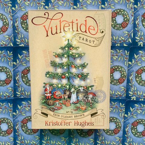 Yuletide Tarot Cards Deck & Guidebook Kristoffer Hughes E.O. Brown