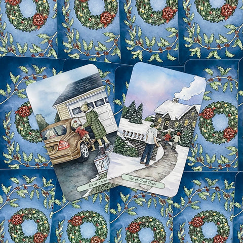 Yuletide Tarot Cards Deck & Guidebook Kristoffer Hughes E.O. Brown