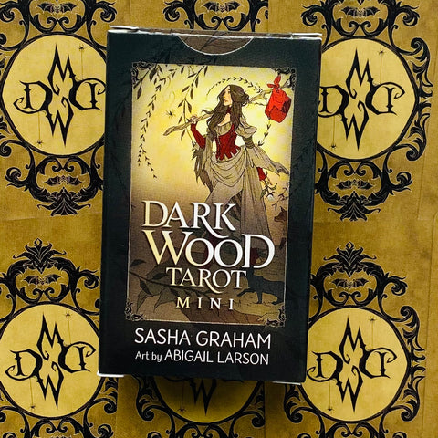 Dark Wood Tarot Mini Cards Deck Llewellyn Sasha Graham Miniature Edition