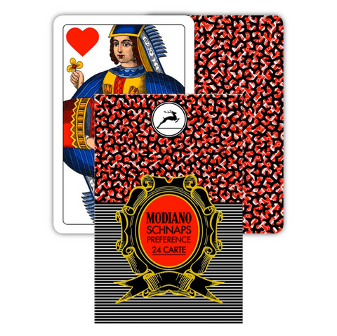 Schnaps Preference Playing Cards Deck Modiano 100% Plastic Magic Poker NEW