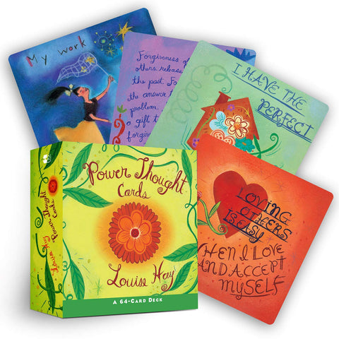 Power Thought Affirmations Cards Deck Louise Hay Self-Care Oracle Hay House NEW