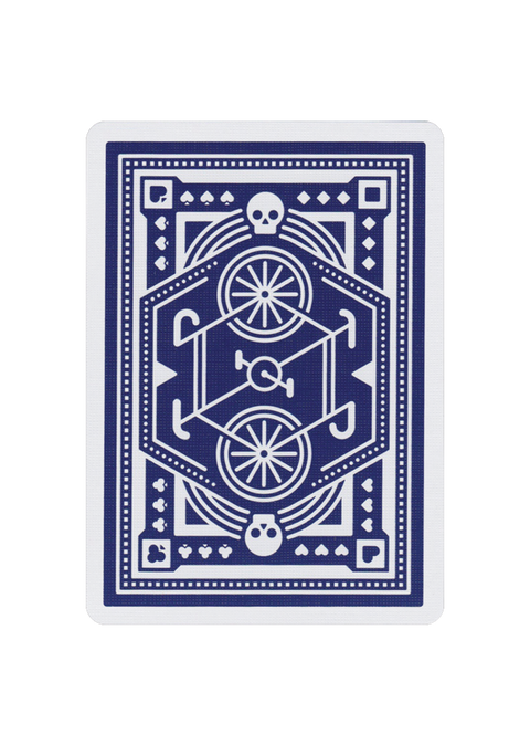 Dkng Blue Wheel Playing Cards Art Of Play Deck Magic Tricks Poker USa Collab NEW