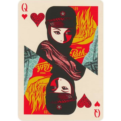 Obey Playing Cards Red Edition Theory11