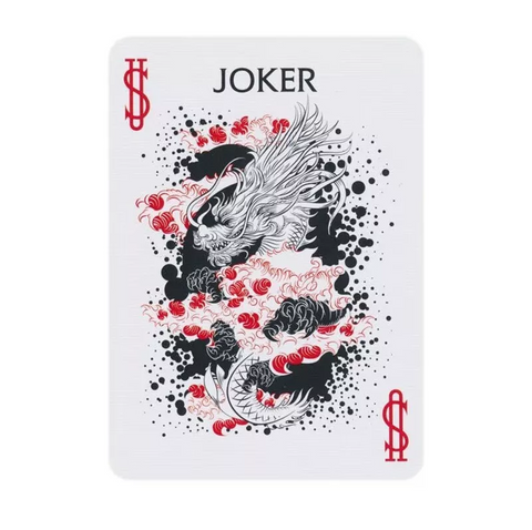 Bicycle Dragon Red Playing Cards Deck Original Poker Size Quality 10043598